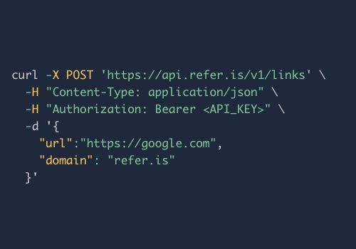 Link Management API